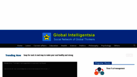 What Globalintelligentsia.com website looked like in 2020 (4 years ago)