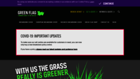 What Greenflag.com website looked like in 2020 (4 years ago)