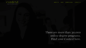 What Getarealdegree.com website looked like in 2020 (4 years ago)
