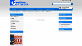 What Gatekser.com website looked like in 2020 (4 years ago)