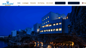 What Grottapalazzese.it website looked like in 2020 (5 years ago)