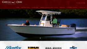 What Greggorrmarinedestin.com website looked like in 2020 (4 years ago)