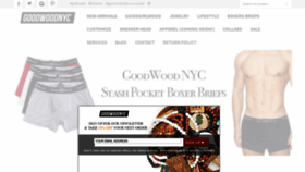 What Goodwoodnyc.com website looked like in 2020 (4 years ago)