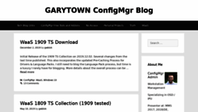 What Garytown.com website looked like in 2020 (4 years ago)
