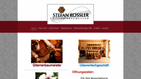 What Gitarre-roessler.de website looked like in 2020 (4 years ago)