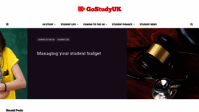 What Gostudyuk.com website looked like in 2020 (4 years ago)