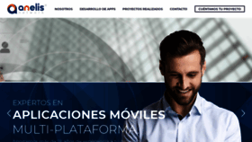What Grupoanelis.com website looked like in 2020 (4 years ago)