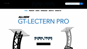 What Globaltruss.com website looked like in 2020 (4 years ago)