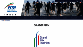 What Grandprixtriathlon.com website looked like in 2020 (4 years ago)
