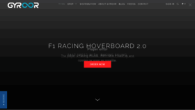 What Gyroorboard.com website looked like in 2020 (4 years ago)