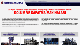 What Gorkemmakina.com.tr website looked like in 2020 (4 years ago)