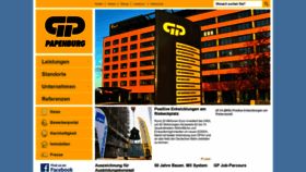What Gp.ag website looked like in 2020 (4 years ago)