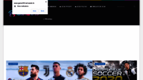 What Game243.net website looked like in 2020 (5 years ago)