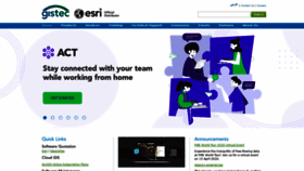 What Gistec.com website looked like in 2020 (4 years ago)