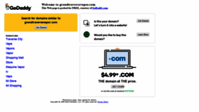 What Grandtraversevapor.com website looked like in 2020 (4 years ago)