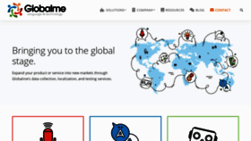 What Globalme.net website looked like in 2020 (4 years ago)