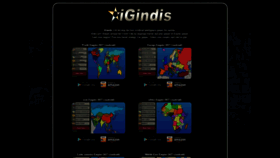 What Gindis.com website looked like in 2020 (4 years ago)