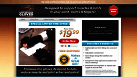 What Getcopperfitgloves.com website looked like in 2020 (4 years ago)