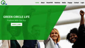 What Greencirclehealth.com website looked like in 2020 (4 years ago)