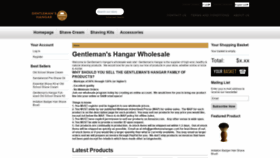 What Gentlemanshangarwholesale.com website looked like in 2020 (4 years ago)