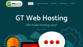 What Gtwebhosting.com website looked like in 2020 (4 years ago)