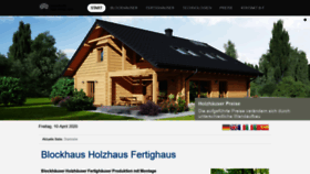 What Gallablockhaus.de website looked like in 2020 (4 years ago)