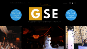 What Goldstandardentertainment.com website looked like in 2020 (4 years ago)