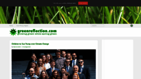 What Greenreflection.com website looked like in 2020 (4 years ago)