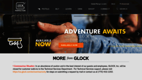 What Glock.at website looked like in 2020 (4 years ago)