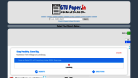 What Gtupaper.in website looked like in 2020 (4 years ago)