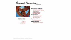 What Gourmetconnection.com website looked like in 2020 (4 years ago)