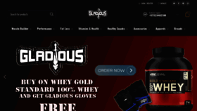 What Gladious.com website looked like in 2020 (4 years ago)