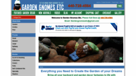 What Gardengnomesetc.com website looked like in 2020 (4 years ago)