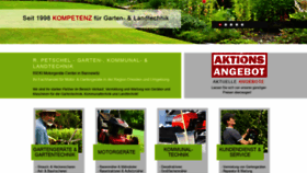 What Gartengeraete-petschel.de website looked like in 2020 (4 years ago)