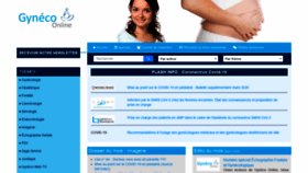What Gyneco-online.com website looked like in 2020 (4 years ago)