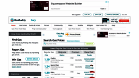 What Garygasprices.com website looked like in 2020 (4 years ago)