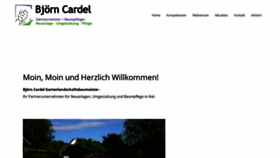 What Gaertnermeistercardel.de website looked like in 2020 (4 years ago)