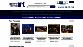 What Gallerydirectart.com website looked like in 2020 (4 years ago)