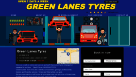 What Greenlanestyresn13.co.uk website looked like in 2020 (4 years ago)
