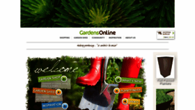What Gardensonline.com.au website looked like in 2020 (4 years ago)