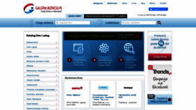 What Galeria-biznesu.pl website looked like in 2020 (4 years ago)