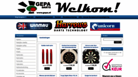What Gepa.nl website looked like in 2020 (4 years ago)