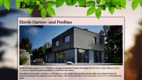 What Garten-eberle.de website looked like in 2020 (4 years ago)