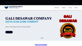 What Galidesawarcompany.com website looked like in 2020 (4 years ago)