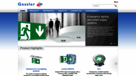 What Gessler.eu website looked like in 2020 (4 years ago)