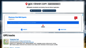 What Gps-viewer.com website looked like in 2020 (4 years ago)