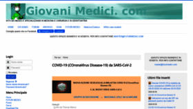 What Giovanimedici.com website looked like in 2020 (4 years ago)
