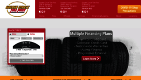What Goldencircletirepros.com website looked like in 2020 (4 years ago)