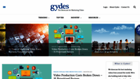 What Gydes.com website looked like in 2020 (4 years ago)