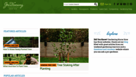 What Gardeningknowhow.com website looked like in 2020 (4 years ago)